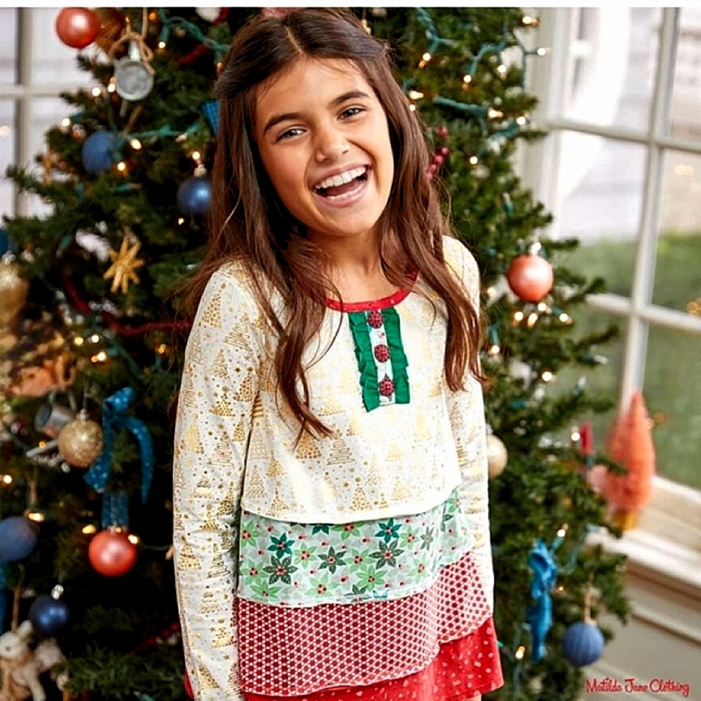 MJ Yuletide Memories Tunic